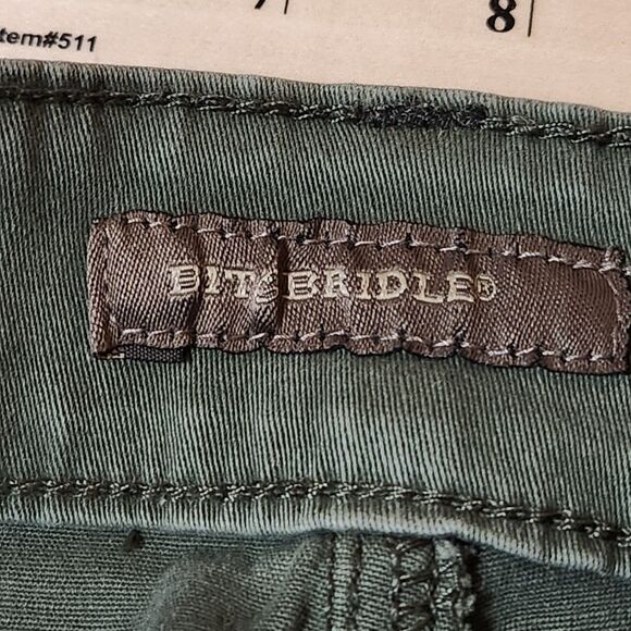 Bit & Bridle Green Pants – Women’s Size 10 – Cotton/Spandex – NWT - Picture 8 of 10